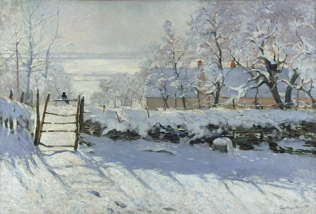 The Magpie — Rolled Canvas